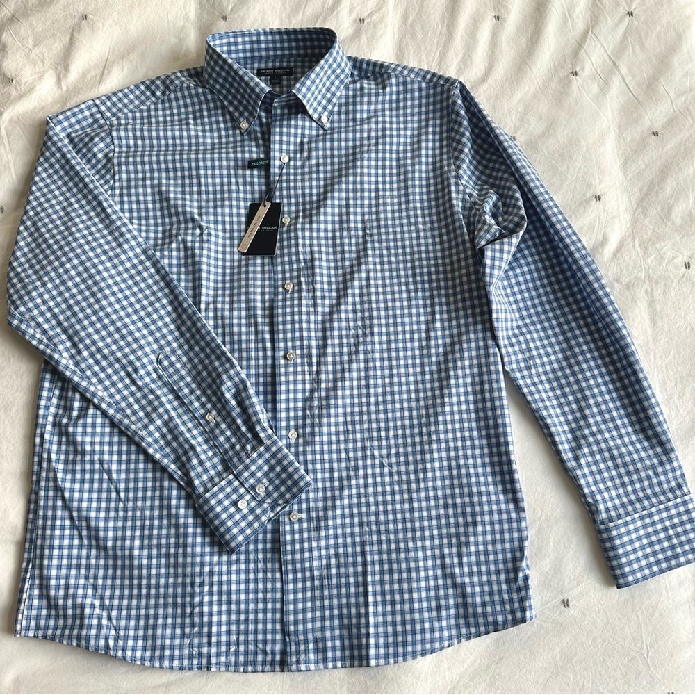 NWT Peter Millar Lightweight Button Down NWT - image 1